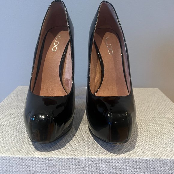 ALDO - Patent Leather Pumps Black - Picture 2 of 8